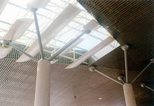 Dobner metal ceilings in Putrajaya boat club, Kuala Lumpur - Malaysia